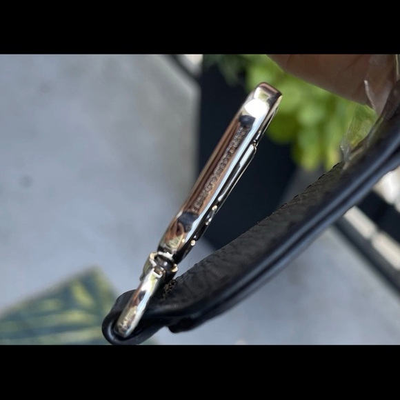 Karl Lagerfeld Black Drawstring Bucket Crossbody Bag - Picture 7 of 7